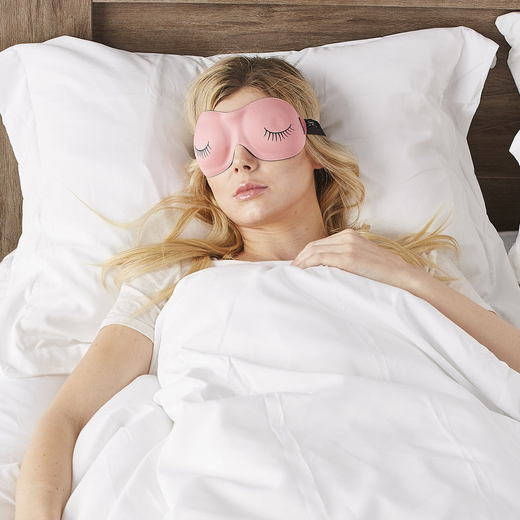 Ultralight Sleep Mask - Strawberry Eyelashes - Image 4