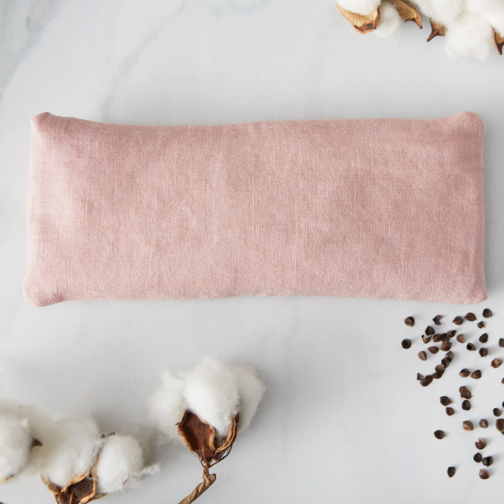 Hot/Cold Linen Eye Pillow - Pink - Image 3
