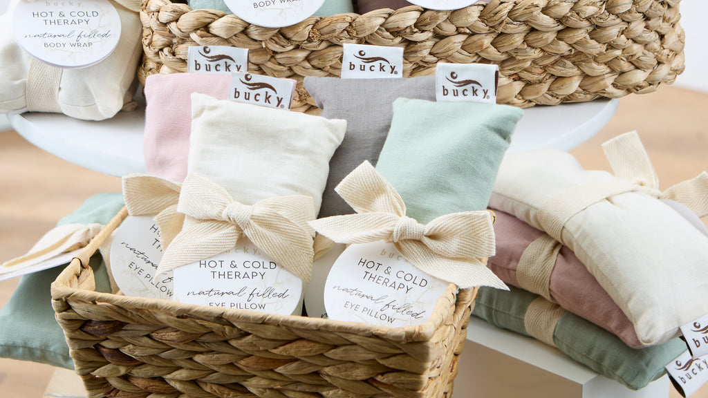 Hot/Cold Linen Eye Pillow - Cream - Image 12
