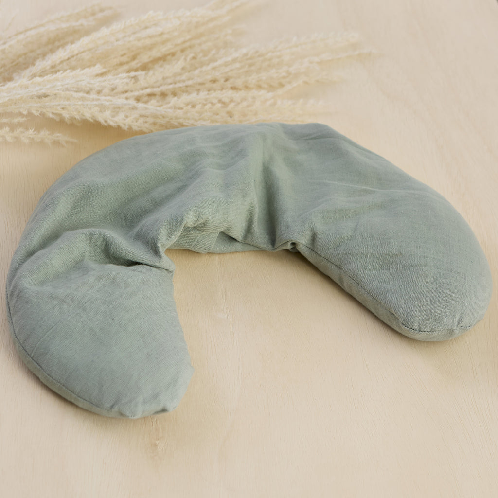 Hot/Cold Linen Neck Wrap - Sage - Image 4