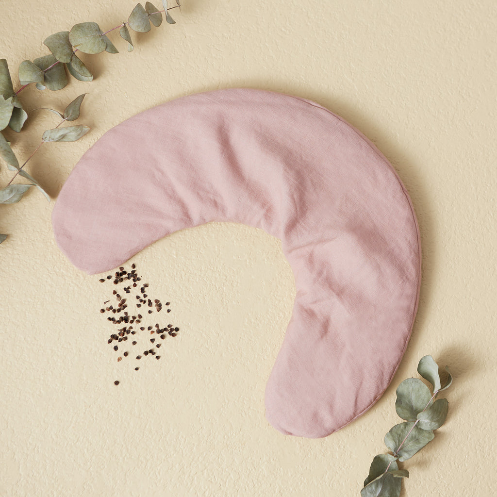 Hot/Cold - Linen Neck Wrap - Pink - Image 3