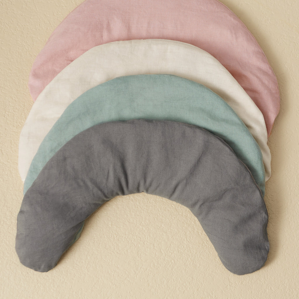 Hot/Cold Linen Neck Wrap - Cream - Image 5