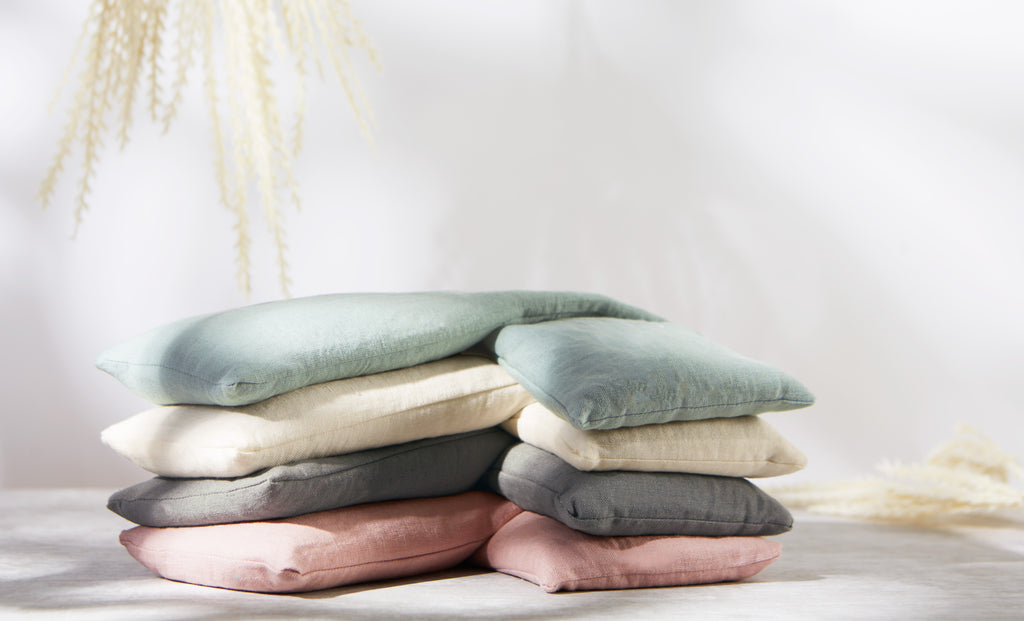 Hot/Cold Linen Body Wrap - Sage - Image 4