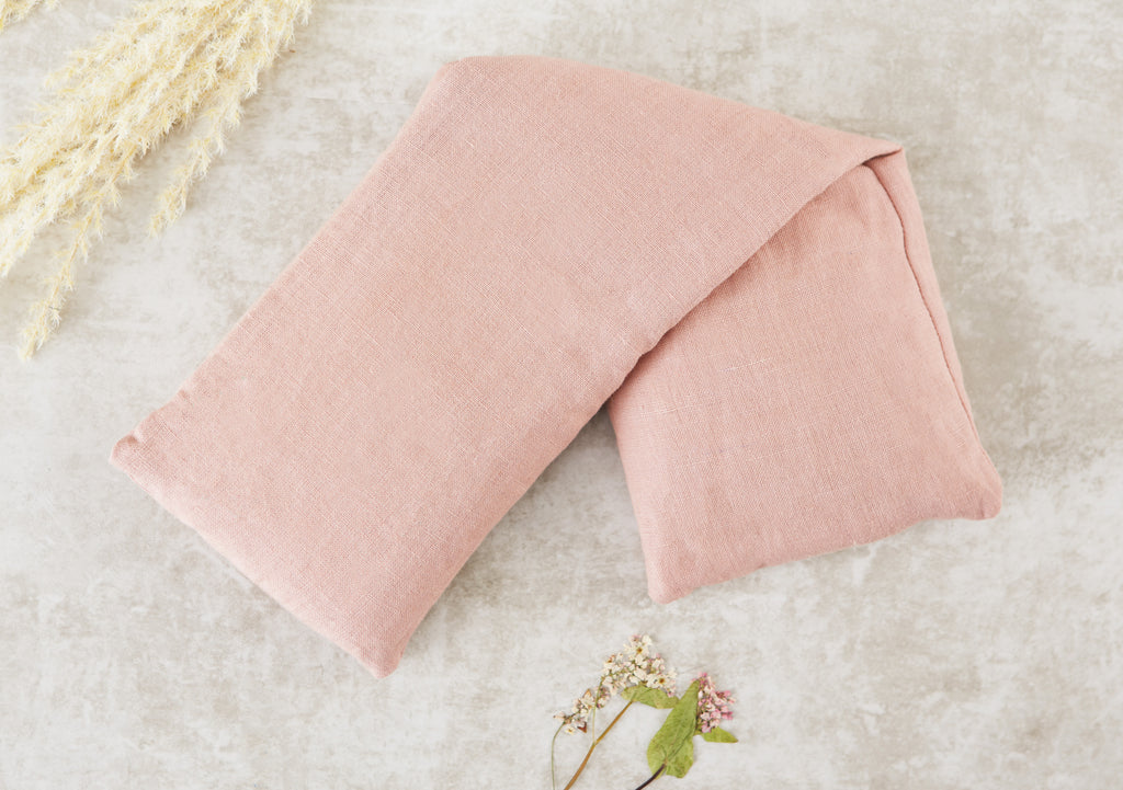 Hot/Cold Linen Body Wrap - Pink - Image 3