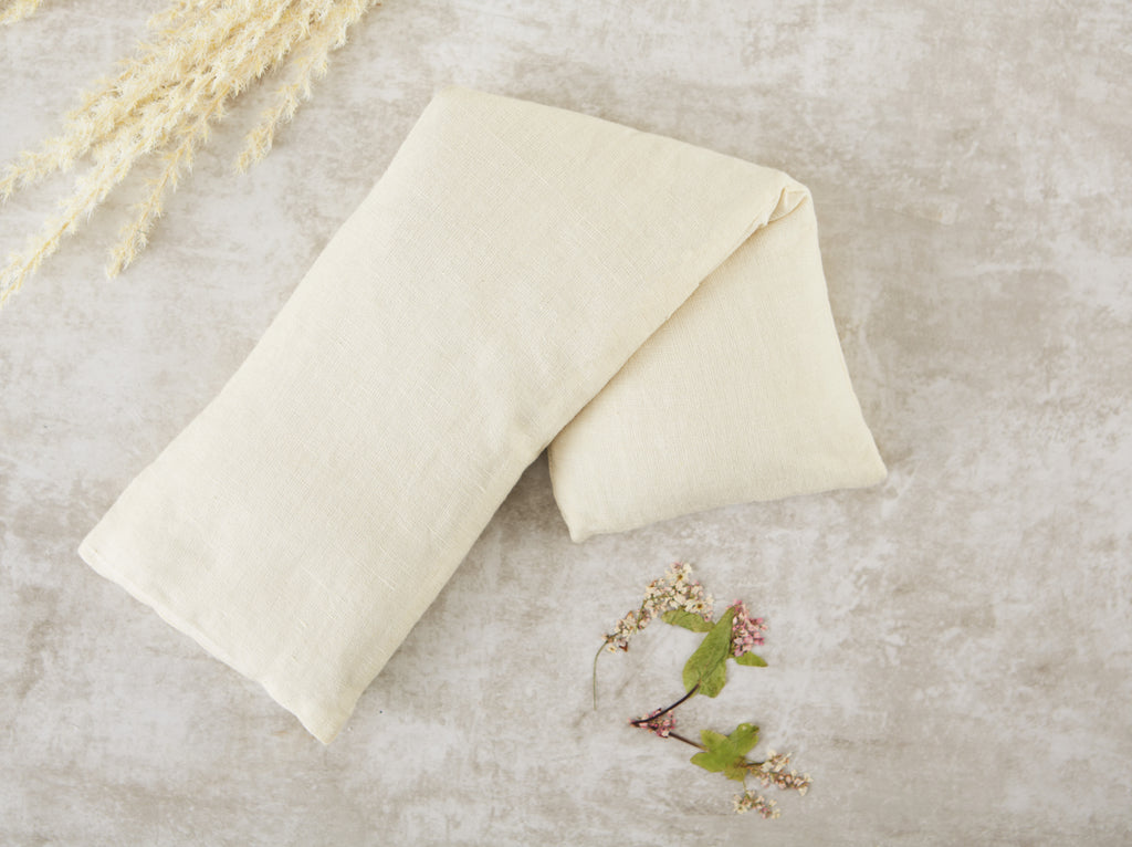 Hot/Cold Linen Body Wrap - Cream - Image 3