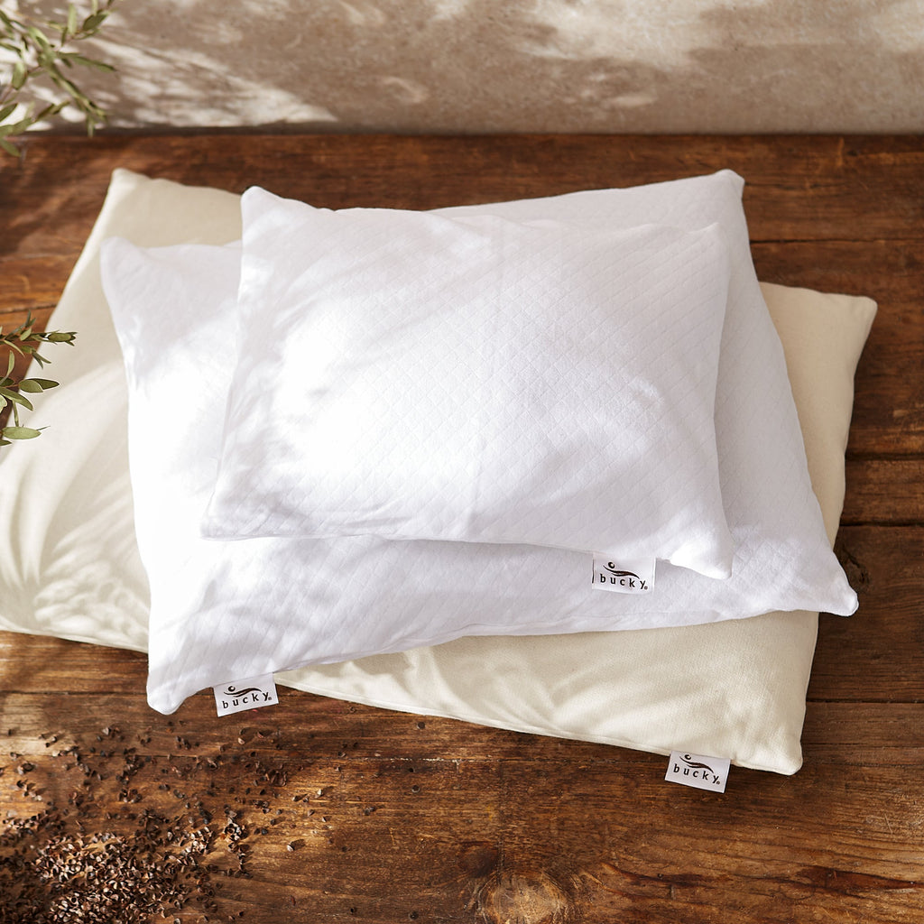 Natural Cotton Buckwheat Bed Pillow - Image 5