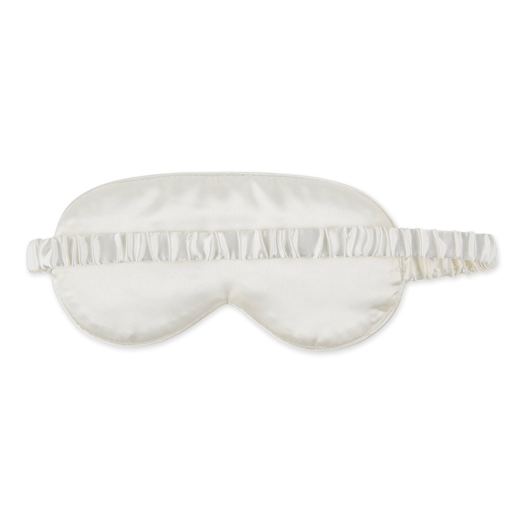 Silk-Like Satin Sleep Set - Cream - Image 7