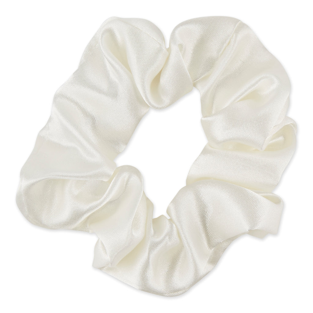 Silk-Like Satin Sleep Set - Cream - Image 8