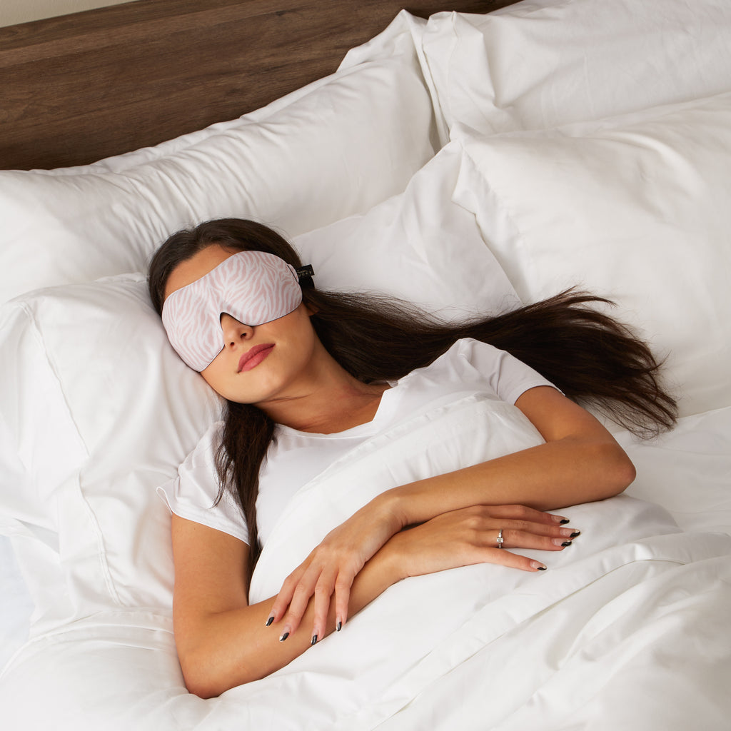 40 Blinks Sleep Mask - Zebra Print - Image 3