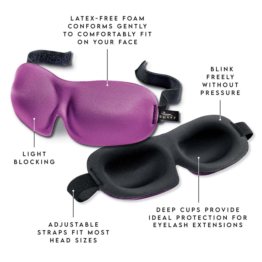 40 Blinks Sleep Mask - Crimson - Image 5